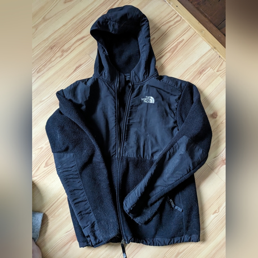 Used Boys XL North Face Black Fleece